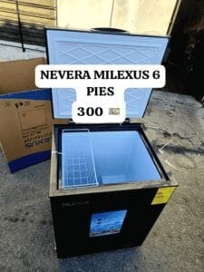 Congelador / Nevera Milexus — 6 pies cúbicos