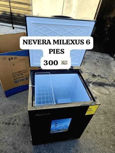 Congelador / Nevera Milexus — 6 pies cúbicos