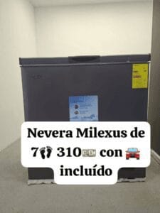Congelador / Nevera Milexus — 7 pies cúbicos