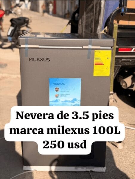 Congelador / Nevera Milexus — 3,5 pies cúbicos (100 L)