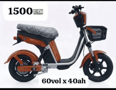 Motocicleta / Patineta Eléctrica Trank — Batería 60V 40Ah