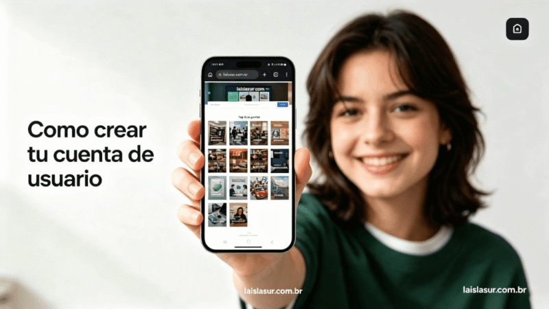 Portada: Cómo crear tu cuenta de usuario en la isla sur
