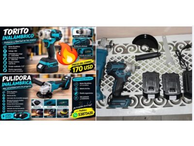 COMBO INALÁMBRICO 2 EN 1 x 170USD