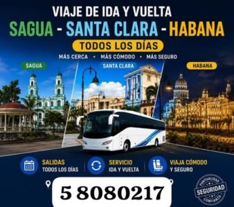 GUAGUA ARRENDADA DISPONIBLE CON LA RUTA - SANTIAGO DE CUBA - HABANA - 5 6775024