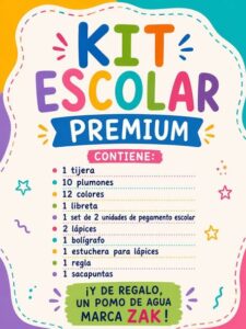 KIT ESCOLAR PREMIUM - 53014764