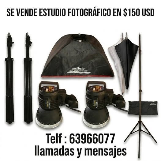 Vendo estudio fotográfico - 150 usd - 6396 60 77