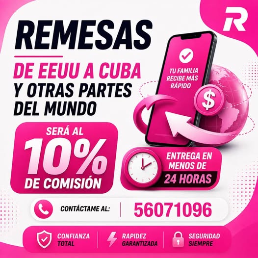REMESAS SEGURAS A CUBA