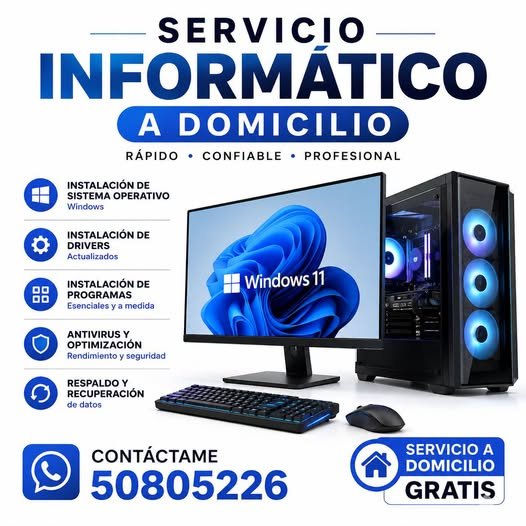 Servicios informáticos a domicilio - 50805226