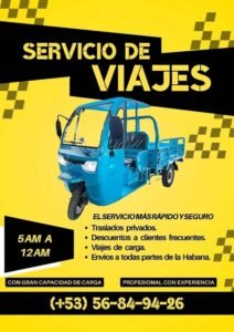 Servicios de taxi por toda la habana - 56849426