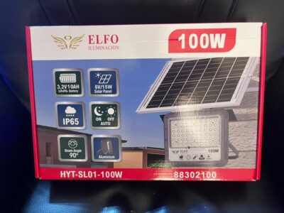 Lámpara solar de 100watts + Panel solar independiente 15 watts 6v - 63726610