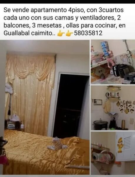 Se vende apartamento con 3 cuartos