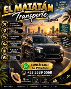 Agencia de Taxis - EL MATATAN - Habana - 55395568