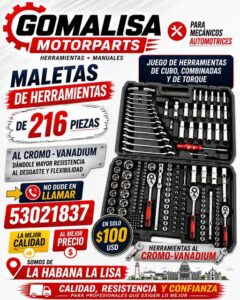 Maletas de Herramientas de 216 piezas - 53021837