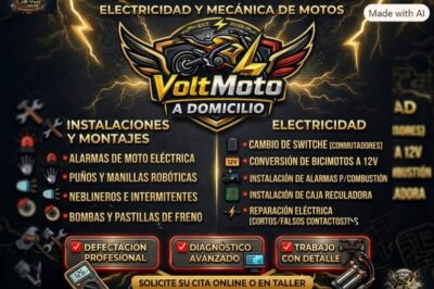 Taller ⚡ VOLTMOTO ⚡ mecánicos de motos (eléctrica o de combustión) - 55258826 - HABANA