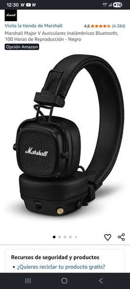 AudífonosMARSHALL MAJOR V – ORIGINALES - 70 USD - 58869595