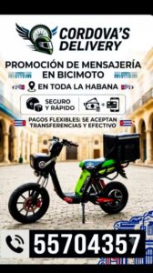 ​Servicio de Mensajería Rápida en Bicimoto - 55704357