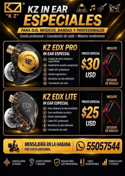 KZ IN EAR ESPECIALES