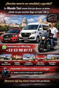 Agencia de Taxis - Mundo Taxi - Habana - 53988172