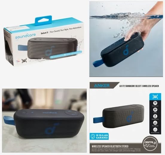 Bocina Soundcore Select 3 - 75 usd - 55055341