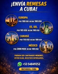 REMESAS SEGURAS A CUBA - 54849252