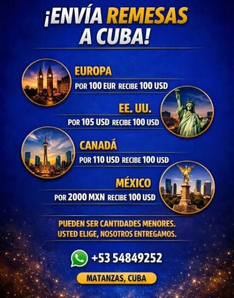 REMESAS SEGURAS A CUBA - 54849252