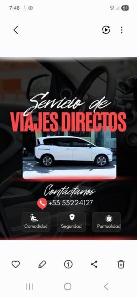 Servicio de viajes directos - 53224127