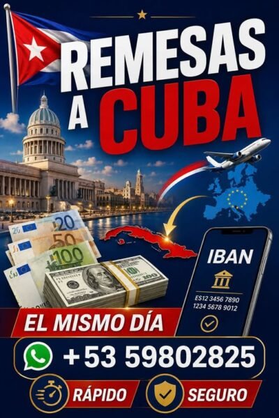 REMESAS SEGURAS A CUBA