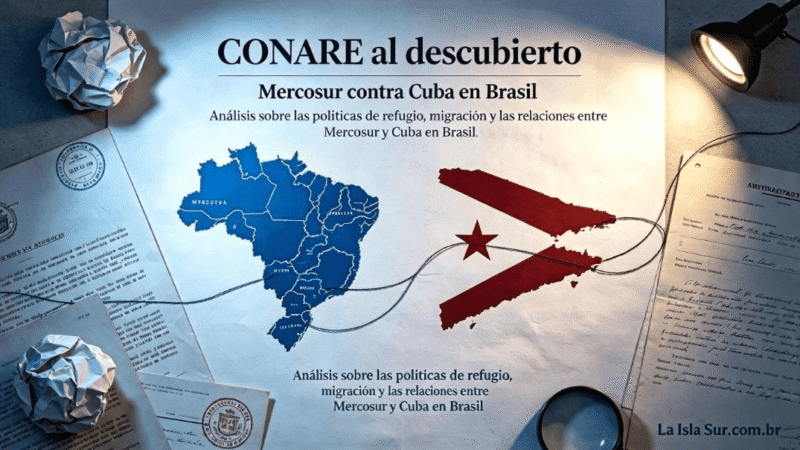CONARE al descubierto: Mercosur contra Cuba en Brasil — Análisis sobre políticas de refugio y migración