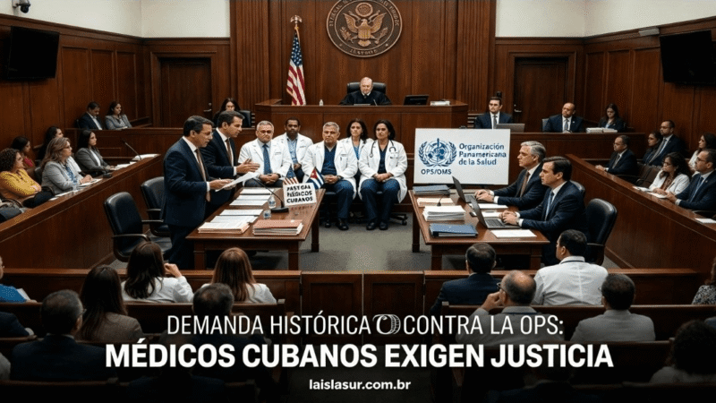 Demanda histórica de médicos cubanos contra la OPS — 129 millones de dólares