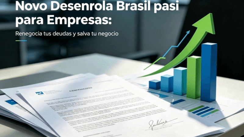 Novo Desenrola Brasil — Renegociar deudas de empresas y salir de apuros financieros